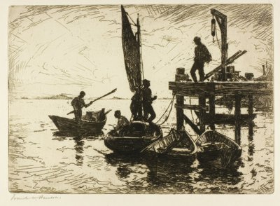 夜明けのボート 作： Frank Weston Benson