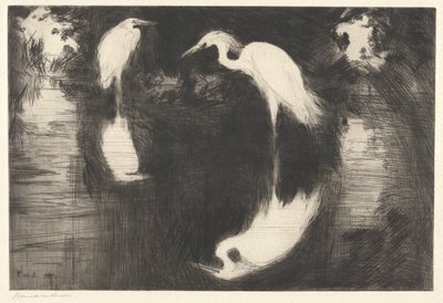 ダーク プール P. 189 Pub.St. 作： Frank Weston Benson