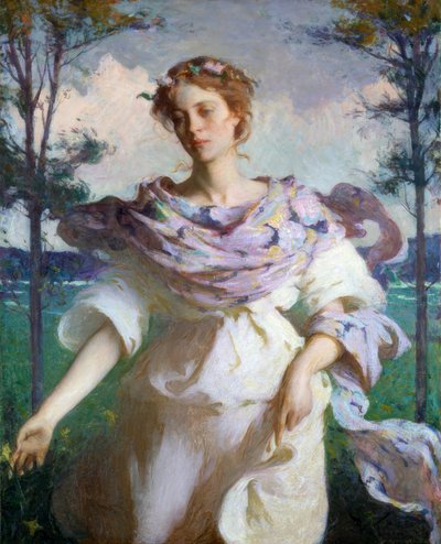 サマー 作： Frank Weston Benson