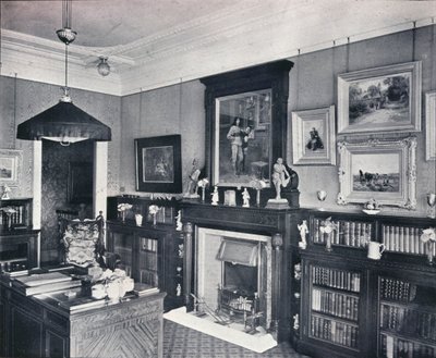 ハービー船長図書館、ハムステッド、c1903 作： Frank William Brookman
