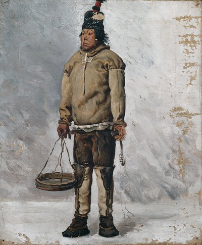 エスキモー 作： François Auguste Biard