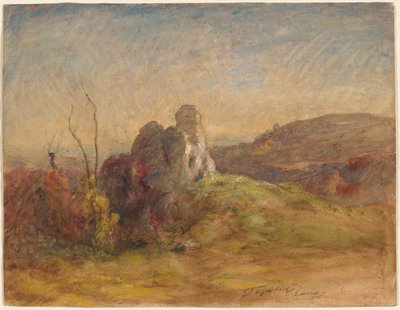 風景 作： François Auguste Ravier