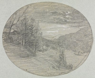 風景 作： François Auguste Ravier