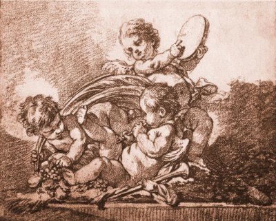 秋の寓意 作： François Boucher