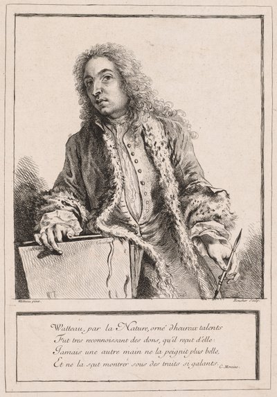 アントワーヌヴァトー、c。 1727年 作： François Boucher