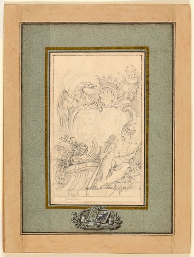 バロン・ド・ティエール、クロザの鎧のブックプレート 作： François Boucher