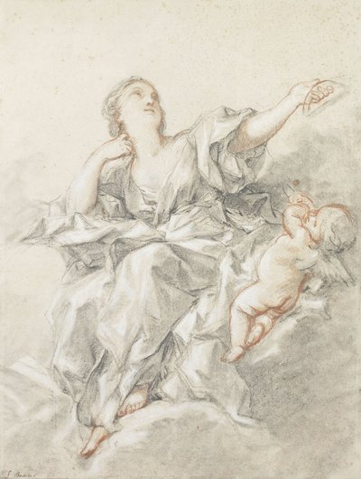 天文学;天文学、 作： François Boucher