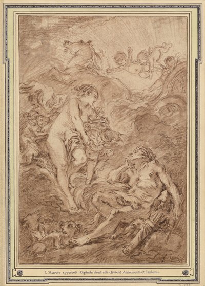 オーロラとケファルス 作： François Boucher