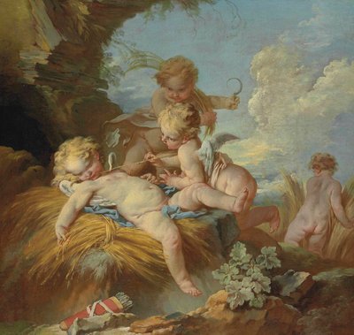 ブーシェ - 愛の収穫、アナノフ＆ウィルデンシュタイン、63 作： François Boucher