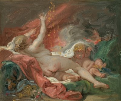 ダナシュ（研究）。 1760年頃 作： François Boucher