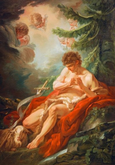 聖ジョン・ザ・バプティスト 作： François Boucher