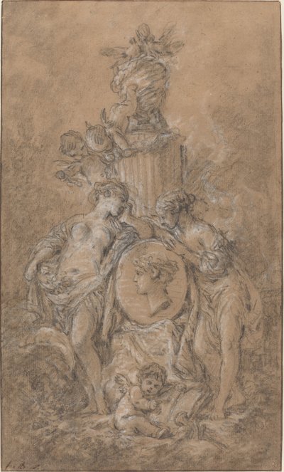 葬儀のモニュメントのデザイン 作： François Boucher