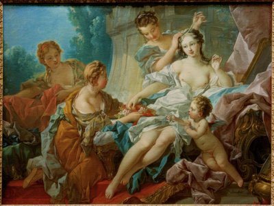 ヴィーナスのトイレ 作： François Boucher