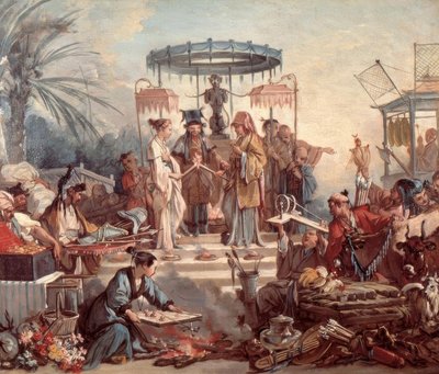 中国の結婚式 作： François Boucher