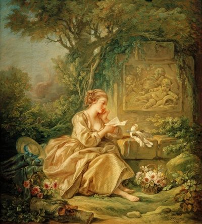 秘密のメッセージ 作： François Boucher