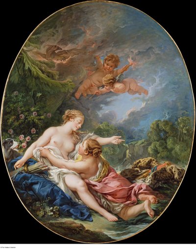 木星とカリスト 作： François Boucher
