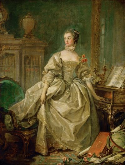 ポンパドゥール侯爵 作： François Boucher