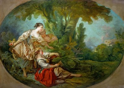 ラポーは言う。ネットで捕まったラポー、ディットロワゾー 作： François Boucher