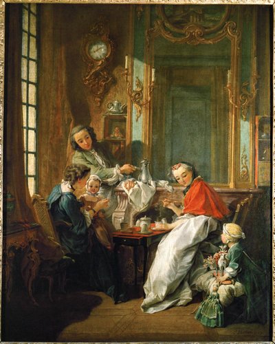 Le dejeuner - ランチョン... 作： François Boucher