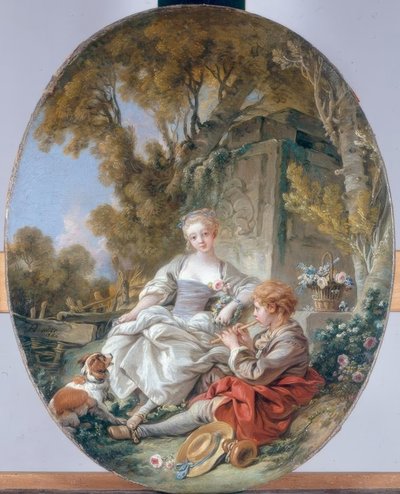 フラッグレットプレイヤー 作： François Boucher