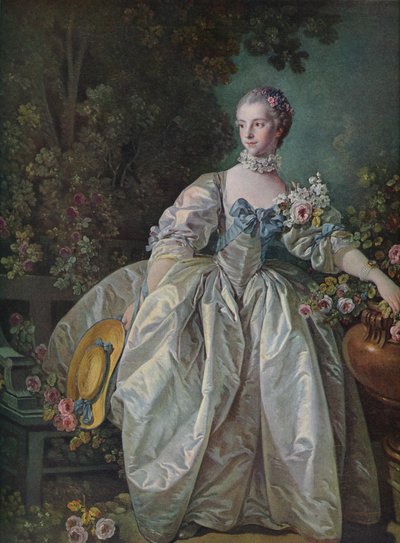 マダムベルジェレット、1766年 作： François Boucher