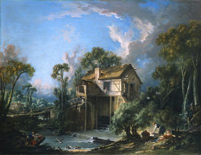 シャレントンの製粉所 作： François Boucher