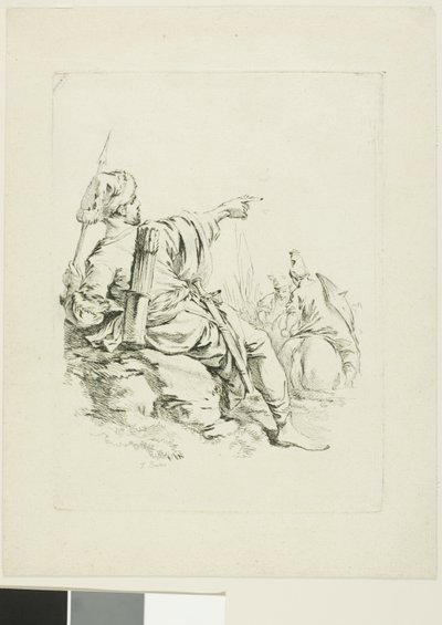 東洋の戦士 作： François Boucher