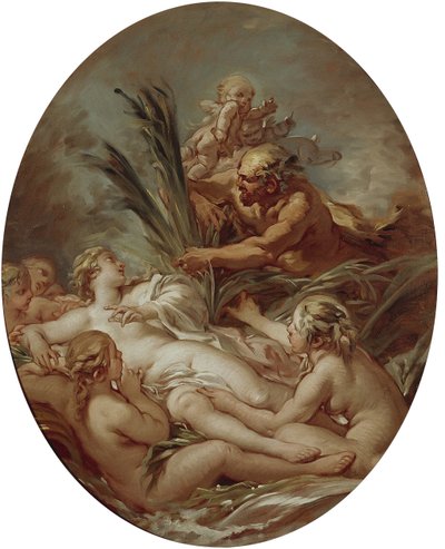 パンとニンフのシリンクス、1760-1765 作： François Boucher