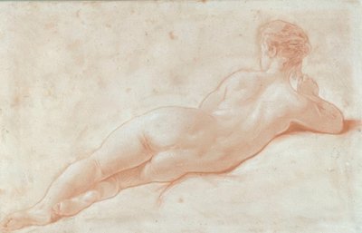 嘘つき女の背中行為 作： François Boucher