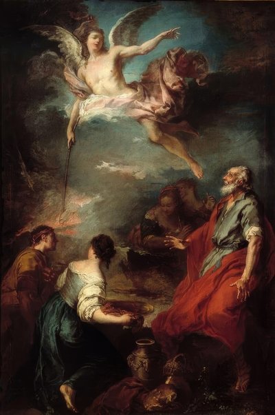 ギデオンの犠牲 作： François Boucher