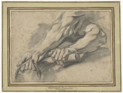 2 つの前腕の研究 作： François Boucher