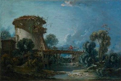 鳩小屋 作： François Boucher
