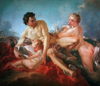 キューピッドの教育 作： François Boucher