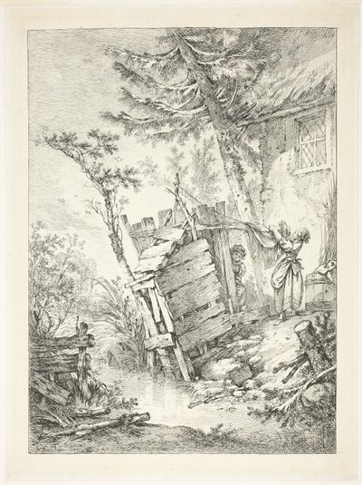 ランドリー 作： François Boucher