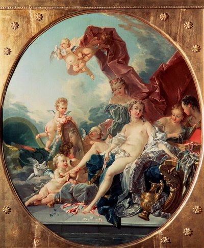 1743年以降の金星のトイレ。 作： François Boucher