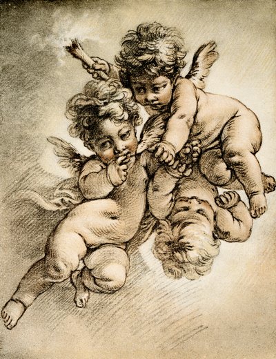 3つのキューピッド 作： François Boucher