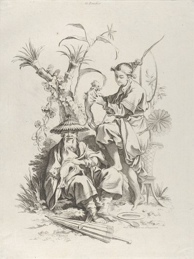 タッチ、1720-70。 作： François Boucher