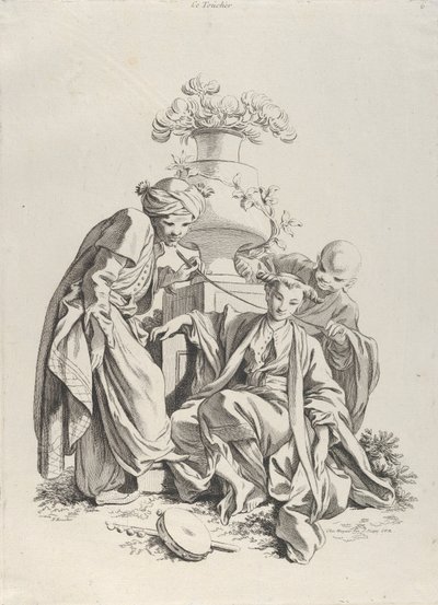 五感からのタッチ、1720-70。 作： François Boucher
