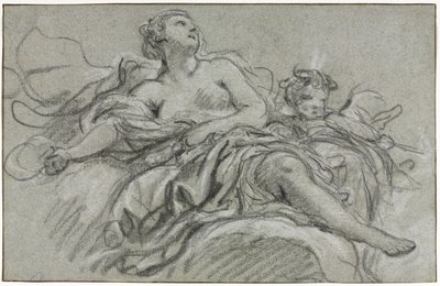 ヴィーナスとキューピッド 作： François Boucher