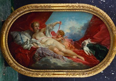 金星とキューピッド 作： François Boucher