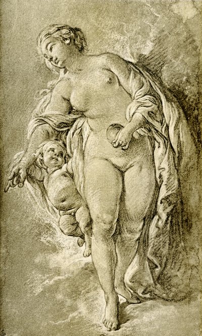 リンゴと金星 作： François Boucher