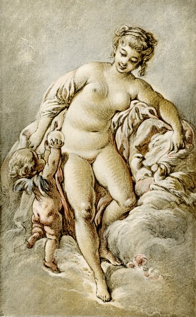 ハトと金星 作： François Boucher