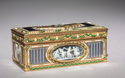 スナフボックス、1774-80 作： François Chazeray