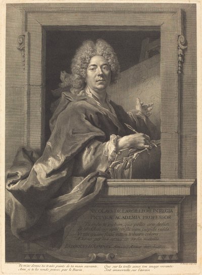 ニコラ・ド・ラルギリエール 作： François Chereau I after Nicolas de Largillierre