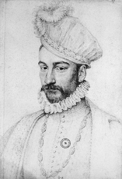 チャールズIX（1550-74） 作： François Clouet