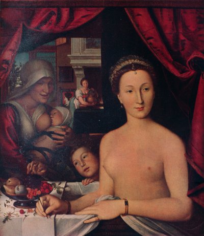 Dame Au Bain A Lady in Her Bath、c1571 作： François Clouet
