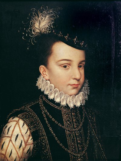 フランソワエルキュルドフランスの肖像（1554-84）アランソン公 作： François Clouet
