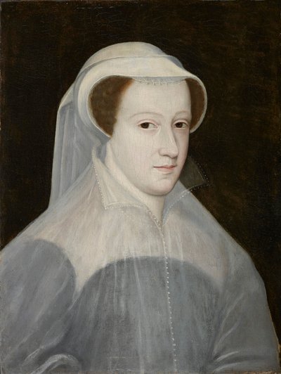 メアリー、スコットランドの女王の肖像 1542-1587、c。 1560年。 作： François Clouet