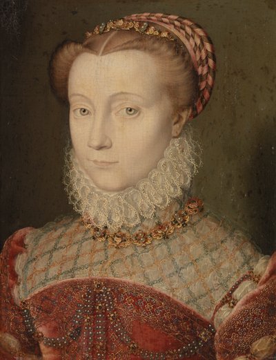 女性の肖像 作： François Clouet