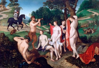 ダイアンの浴場、c1510 作： François Clouet